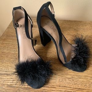 Black heels